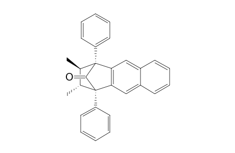 1,4-Methanoanthracen-11-one, 1,2,3,4-tetrahydro-2,3-dimethyl-1,4-diphenyl-, (1.alpha.,2.alpha.,3.beta.,4.alpha.)-