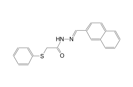 acetic acid, (phenylthio)-, 2-[(E)-2-naphthalenylmethylidene]hydrazide