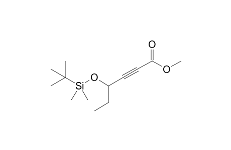 Methyl 4-[(tert-butyldimethylsilyl)oxy]-2-hexynoate