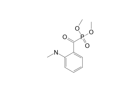 DIMETHYL-2-(N-METHYLAMINO)-BENZOYLPHOSPHONATE