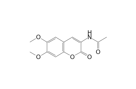 N-(6,7-Dimethoxy-2-oxo-2H-chromen-3-yl)acetamide