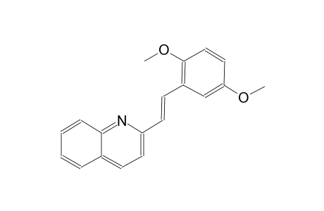 quinoline, 2-[(E)-2-(2,5-dimethoxyphenyl)ethenyl]-