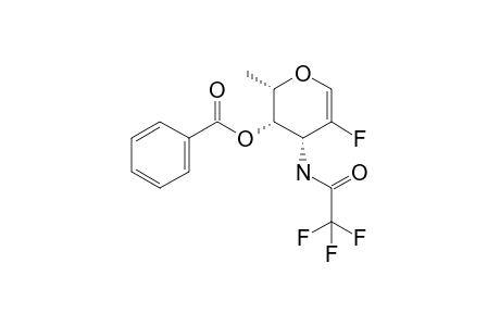 benzoic acid [(2S,3S,4R)-5-fluoro-2-methyl-4-[(2,2,2-trifluoroacetyl)amino]-3,4-dihydro-2H-pyran-3-yl] ester