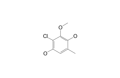 4-CHLORO-2,5-DIHYDROXY-3-METHOXYTOLUENE