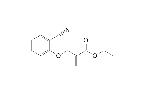 2-[(2-cyanophenoxy)methyl]-2-propenoic acid ethyl ester