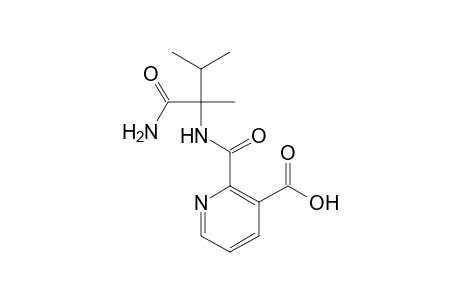 3-Pyridinecarboxylic acid, 2-[[[1-(aminocarbonyl)-1,2-dimethylpropyl]amino]carbonyl]-