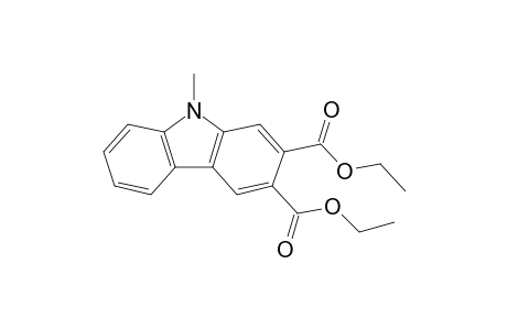 Diethyl 9-methyl-9H-carbazole-2,3-dicarboxylate