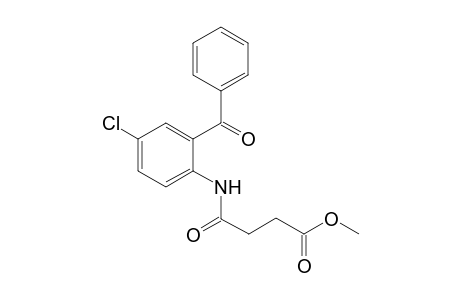 Methyl 3-{N-[(2'-benzoyl-4'-chlorophenyl)carbamoyl]propionate