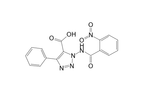 3-[(2-nitrobenzoyl)amino]-5-phenyl-triazole-4-carboxylic acid