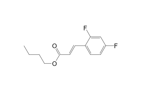 Butyl (2E)-3-(2,4-Difluorophenyl)prop-2-enoate