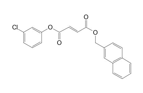 Fumaric acid, 3-chlorophenyl naphth-2-ylmethyl ester