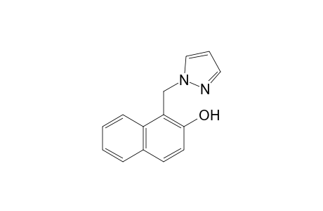 1-(pyrazolylmethyl)-2-naphthol