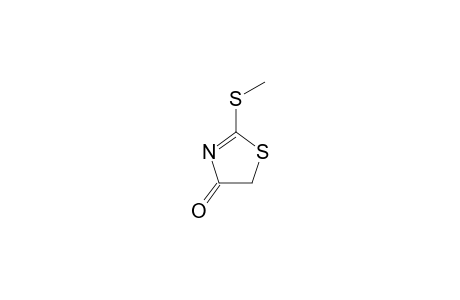 2-METHYLMERCAPTO-4-THIAZOLIDINONE