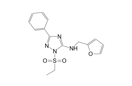 1H-1,2,4-triazol-5-amine, 1-(ethylsulfonyl)-N-(2-furanylmethyl)-3-phenyl-