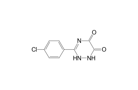 3-(4-Chlorophenyl)-1,2-dihydro-1,2,4-triazine-5,6-dione