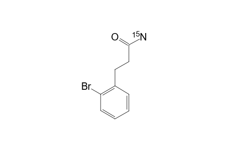 [(15)N]-3-(2-BROMOPHENYL)-PROPAMIDE