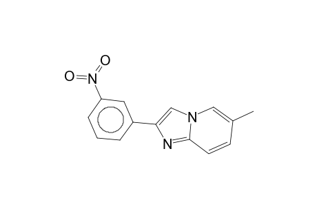 6-Methyl-2-(3-nitrophenyl)imidazo[1,2-a]pyridine