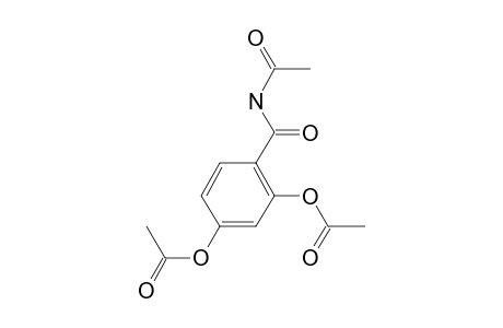 2,4-Dihydroxybenzamide, N-acetyl-, diacetate