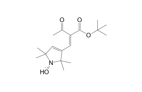 3-(2-Acetyl-2-t-butoxycarbonylethenyl)-2,5-dihydro-2,2,5,5-tetramethyl-1H-pyrrol-1-yloxyl radical