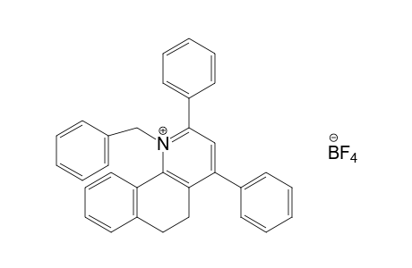 1-benzyl-5,6-dihydro-2,4-diphenylbenzo[h]quinolinium tetrafluoroborate(1-)