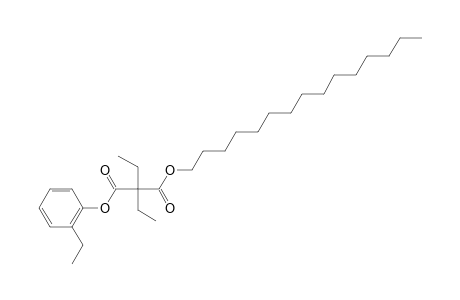 Diethylmalonic acid, 2-ethylphenyl pentadecyl ester