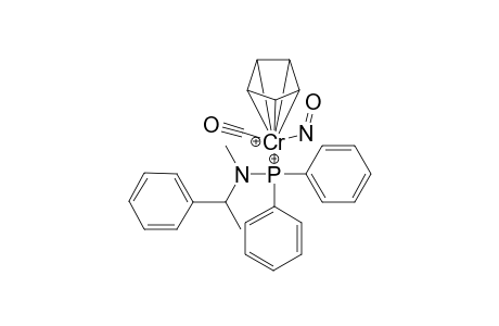 Chromium, carbonyl(.eta.5-2,4-cyclopentadien-1-yl)[N-methyl-P,P-diphenyl-N-(1-phenylethyl)phosphinous amide-P]nitrosyl-, stereoisomer