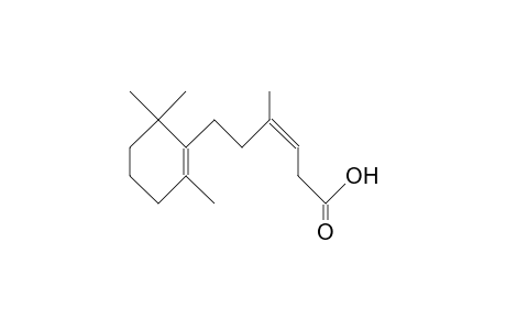 6-(2,6,6-Trimethyl-1-cyclohexenyl)-4-methyl-cis-3-hexenoic acid
