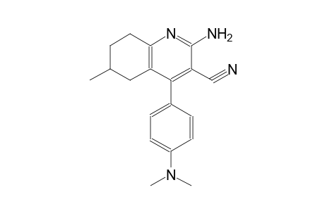 2-amino-4-[4-(dimethylamino)phenyl]-6-methyl-5,6,7,8-tetrahydro-3-quinolinecarbonitrile