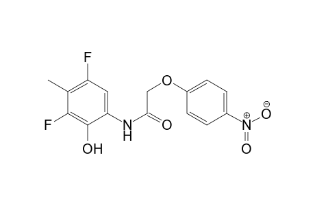 Acetamide, N-(3,5-difluoro-2-hydroxy-4-methylphenyl)-2-(4-nitrophenoxy)-