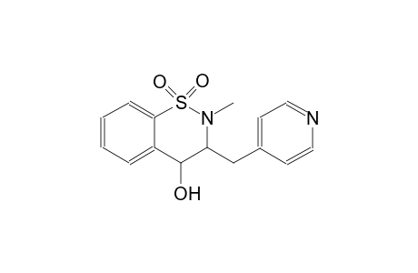 2H-1,2-benzothiazin-4-ol, 3,4-dihydro-2-methyl-3-(4-pyridinylmethyl)-, 1,1-dioxide