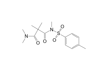 N,N,N',2,2-pentamethyl-N'-(4-methylphenylsulfonyl)propanediamide