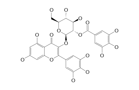MYRICETIN-3-O-(2''-O-GALLOYL)-BETA-D-GLUCOPYRANOSIDE