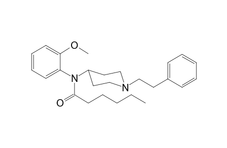 N-(2-Methoxyphenyl)-N-(1-(2-phenylethyl)piperidin-4-yl)hexanamide
