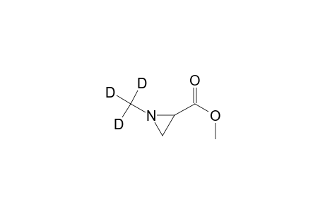 1-Trideuteromethyl-2-methoxycarbonyl-1-aza-cyclopropane