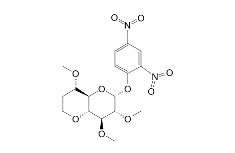 2,4-DINITROPHENYL-4,8-ANHYDRO-7-DEOXY-2,3,6-TRI-O-METHYL-ALPHA-L-GLYCERO-D-GLUCOOCTOPYRANOSIDE