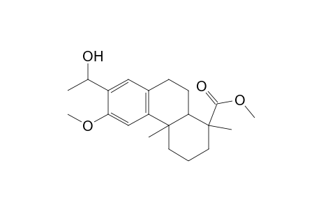 1-Phenanthrenecarboxylic acid, 1,2,3,4,4a,9,10,10a-octahydro-7-(1-hydroxyethyl)-6-methoxy-1,4a-dimethyl-, methyl ester