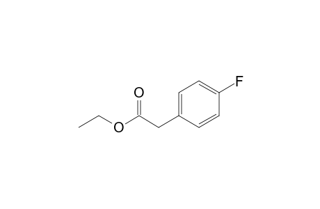 4-Fluorophenylacetic acid, ethyl ester