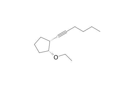 (1R,2R)-1-ethoxy-2-hex-1-ynyl-cyclopentane
