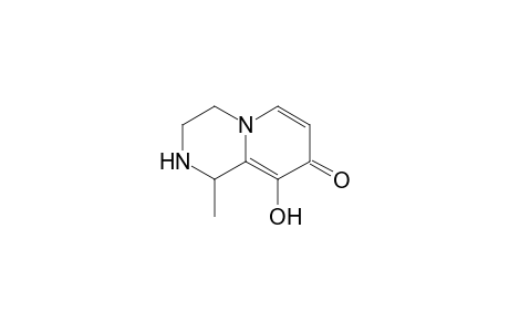 8H-Pyrido[1,2-a]pyrazin-8-one, 1,2,3,4-tetrahydro-9-hydroxy-1-methyl-