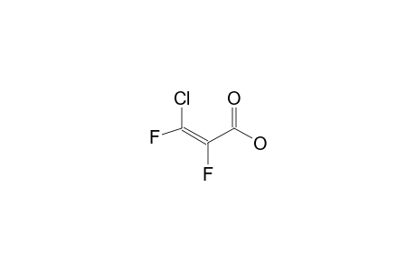2,3-DIFLUORO-3-CHLOROACRYLIC-ACID;TRANS-ISOMER