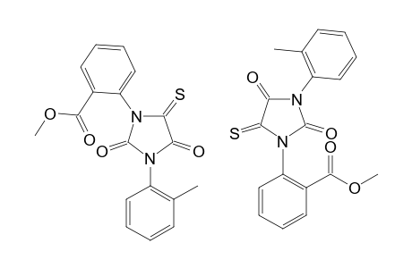 METHYL-2-[2,4-DIOXO-3-(2-METHYLPHENYL)-5-THIOXO-IMIDAZOLIDIN-1-YL]-BENZOATE