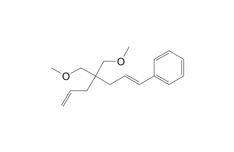 (E)-4,4-Bis(methoxymethyl)-1-phenyl-1,6-heptadiene