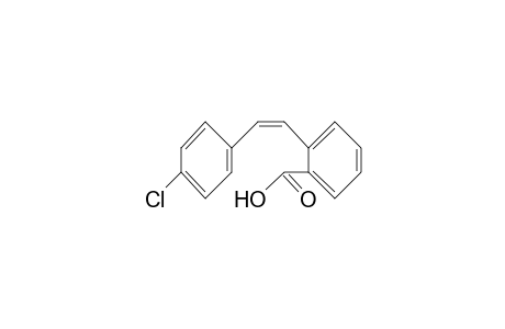 2-Stilbenecarboxylic acid, 4'-chloro-