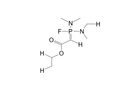 ETHOXYCARBONYLMETHYLENEBIS(DIMETHYLAMINO)FLUOROPHOSPHORANE