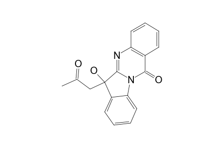 PHAITANTHRIN_A;6-HYDROXY-6-(2-OXO-PROPYL)-TRYPTANTHRIN
