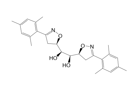 syn,syn,syn-1,2-Bis[3,3-bis(2,4,6-trimethylphenyl)]-1,2-isoxazol-5-yl]ethane-1,2-diol