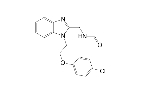 Formamide, N-[[1-[2-(4-chlorophenoxy)ethyl]-1H-1,3-benzimidazol-2-yl]methyl]-