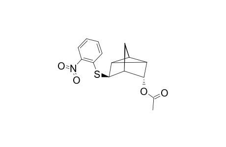 EXO-3-(2'-NITROPHENYLTHIO)-ENDO-5-ACETOXY-TRICYCLO-[2.2.1.0(2,6)]-HEPTANE