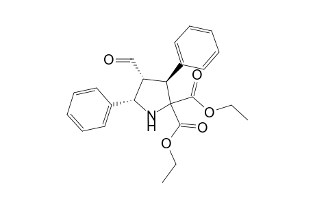 (3S,4R,5S)-3,5-diphenyl-4-formylpyrrolidine-2,2-diethyl dicarboxylate
