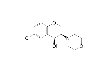 3-Morpholino-6-chloro-chroman-4-ol